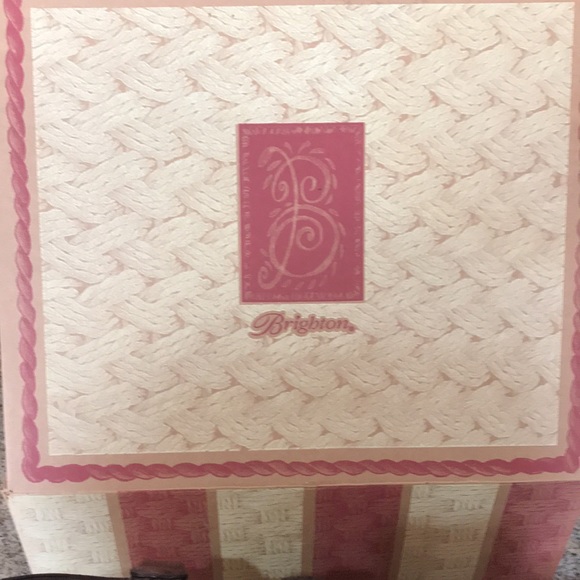 NWT Brighton Patience style Straw and Leather Handbag with shoulder strap - Picture 4 of 11